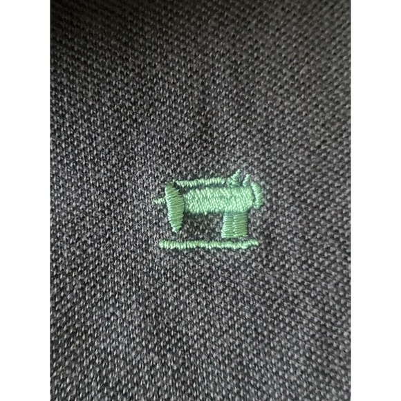 Scotch Soda Polo Shirt Mens Large Blue Navy Knit Sweater Polo Casual Slim-fit - Picture 3 of 5